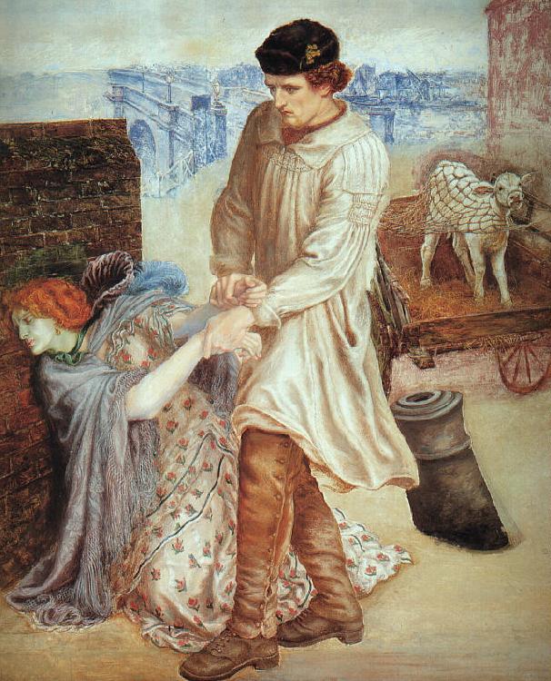 Dante Gabriel Rossetti Found France oil painting art
